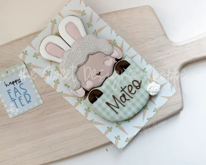 Cute Chunky Lamb in Egg Set - Set of 2 - Cookie Cutters