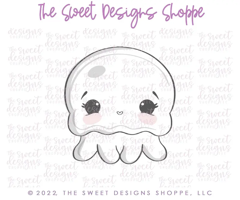 Cute Jellyfish - Cookie Cutter