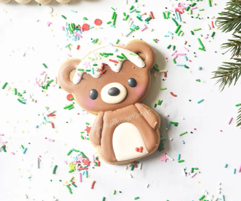 Cute Winter Bear - Cookie Cutter