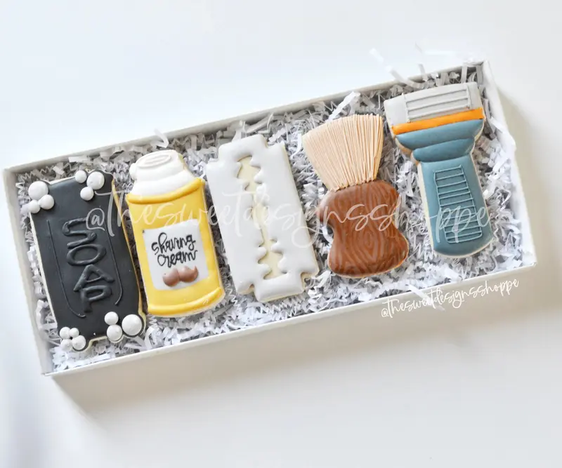 Dad's Shaving Set - Cookie Cutters
