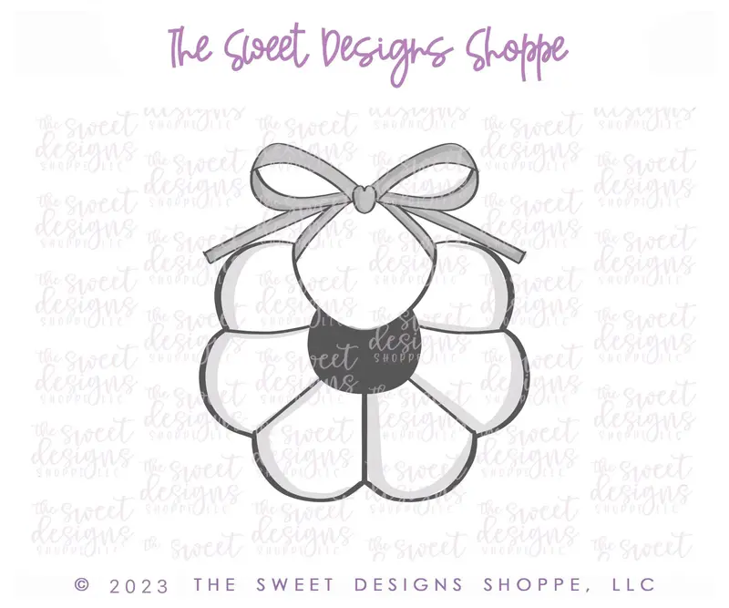 Daisy Bib - Cookie Cutter