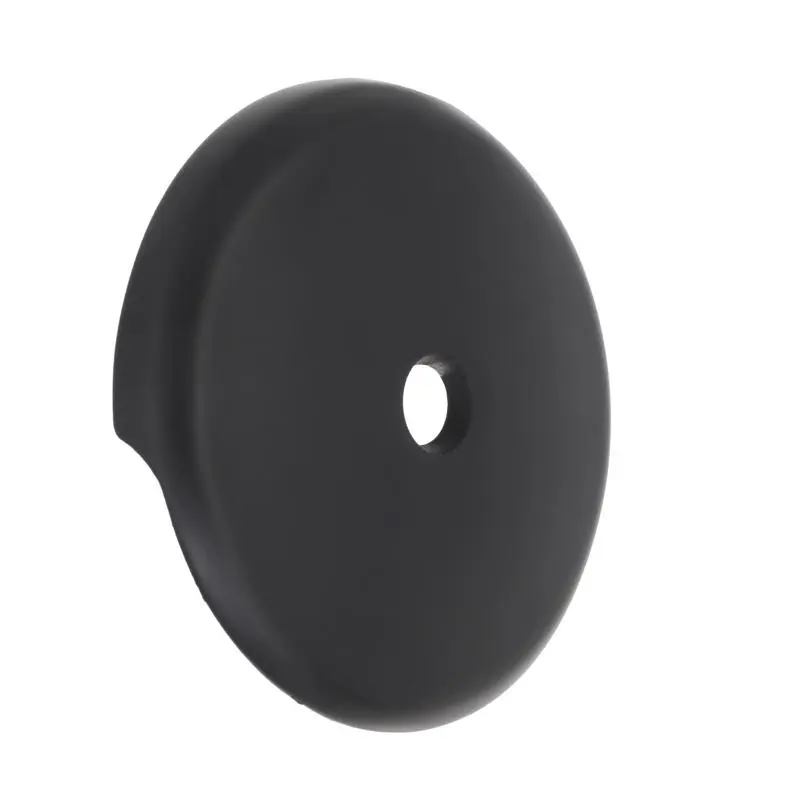 Danco 3 in. Brushed Nickel Round Plastic Overflow Plate