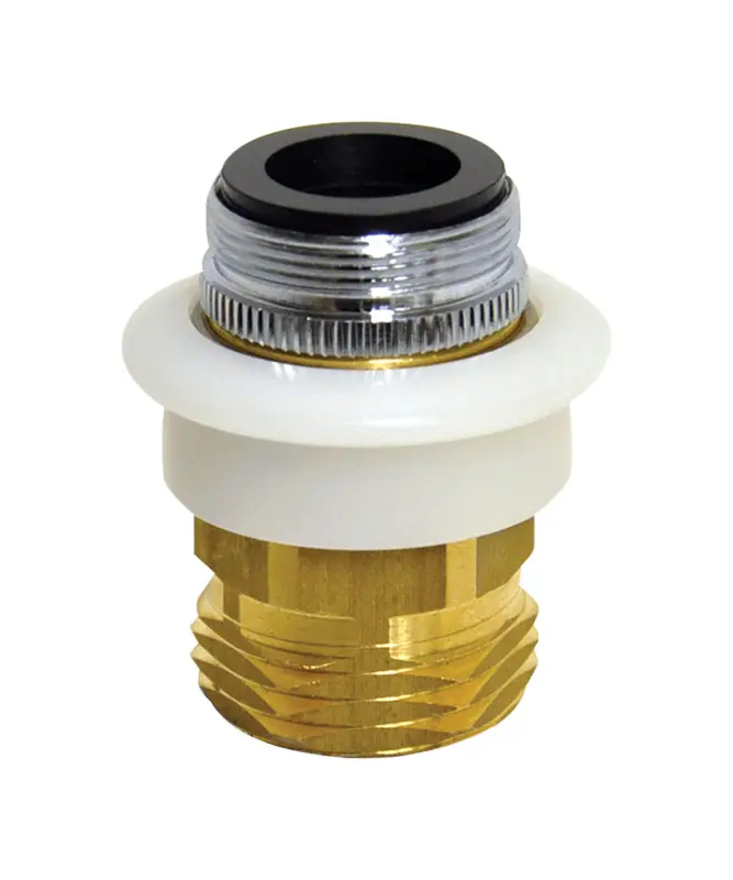 Danco Dual Thread 15/16 in.-27 or 55/64 in. Chrome Plated Aerator Adapter - Open Box