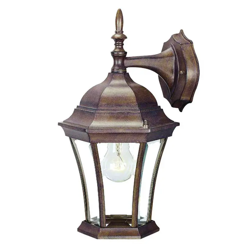 Dark Brown Hanging Carousel Lantern Wall Light By Homeroots