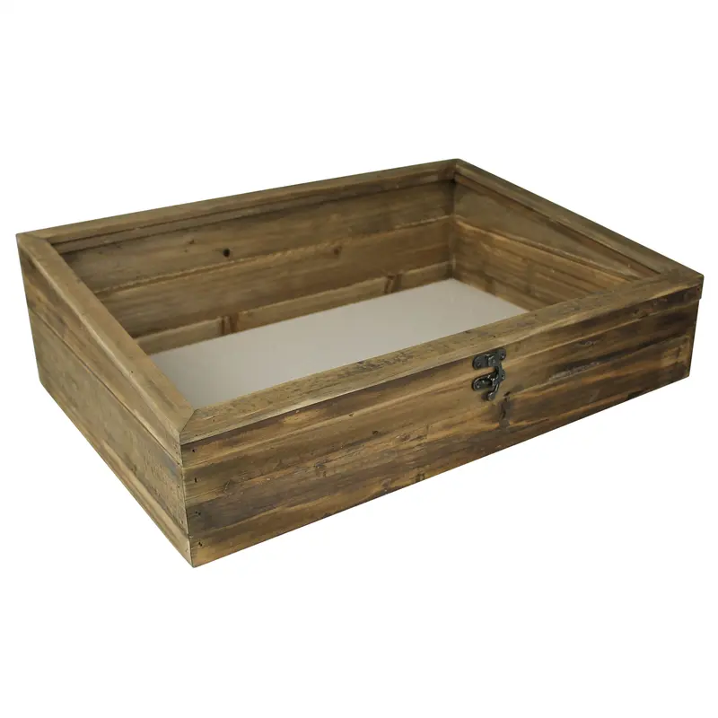 Davis Display Cases, Wood - Set of 2 By HomArt
