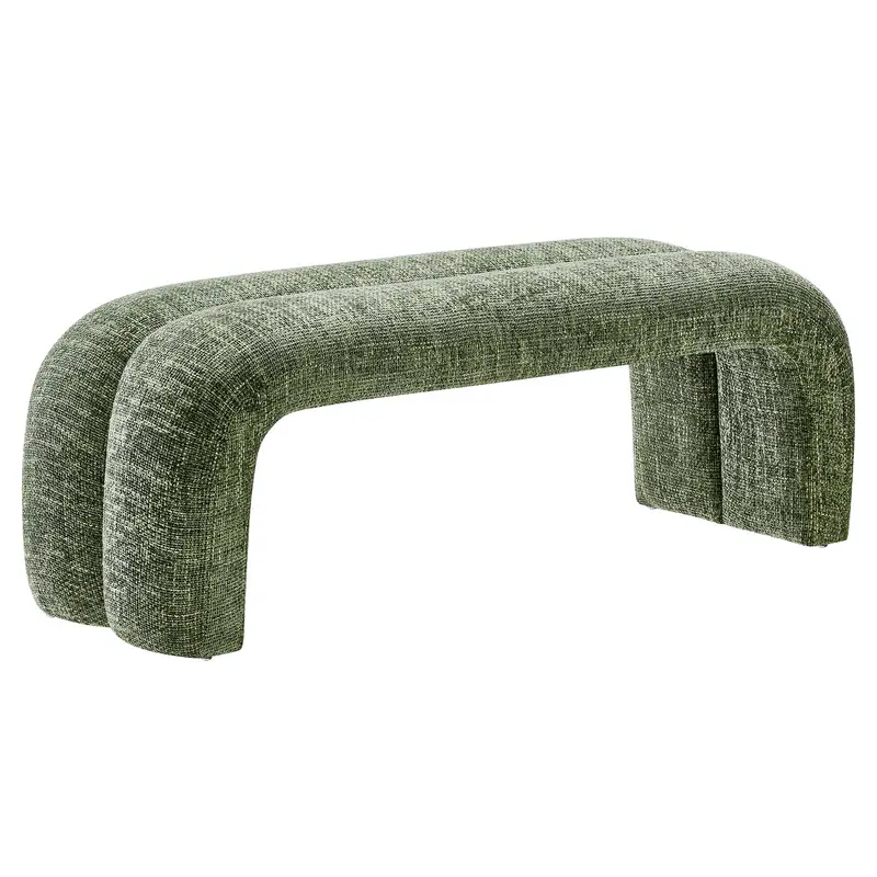 Dax 50.5" Chenille Upholstered Accent Bench By Modway - EEI-6769