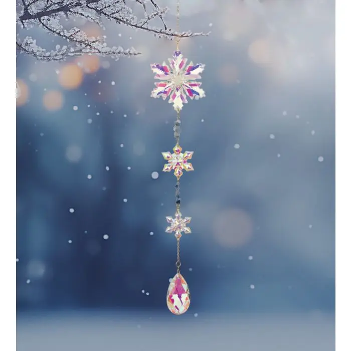 Daydream Snowflake Ornament - Triple