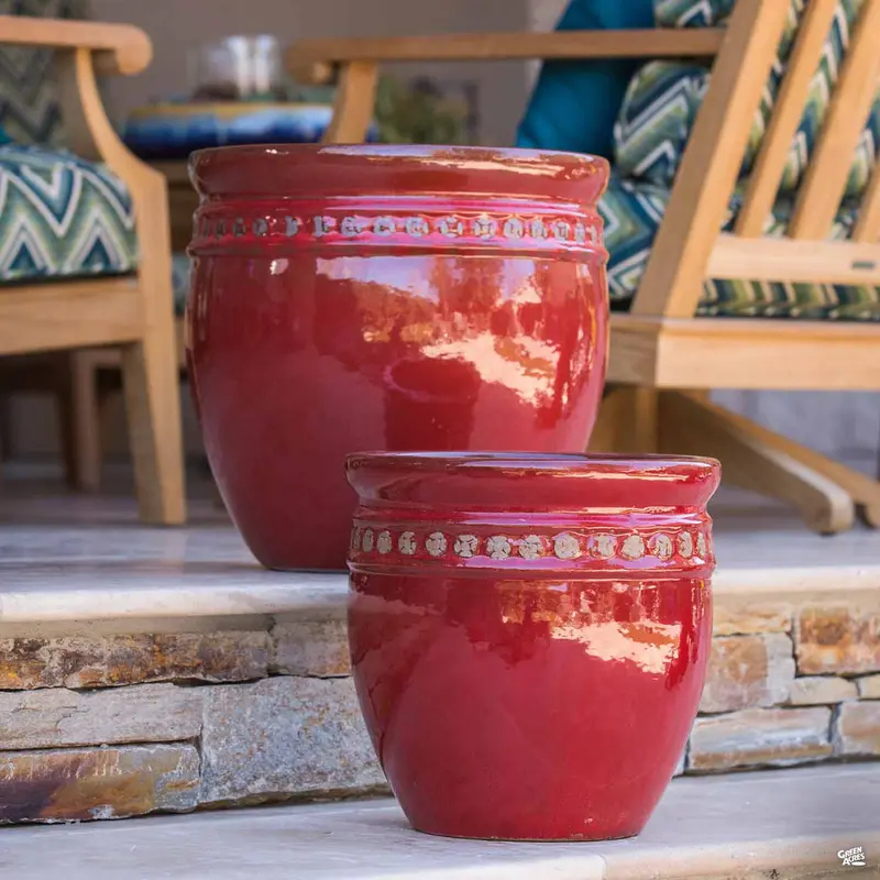 Decor Pot with Pattern