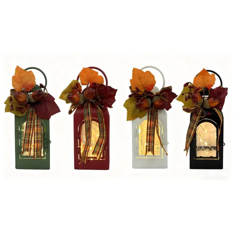Decra Lite 7 in. Harvest Lantern (Pack of 12)