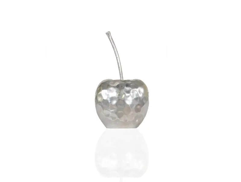 Delicious Hammered Finish Apple Statue By Homeroots