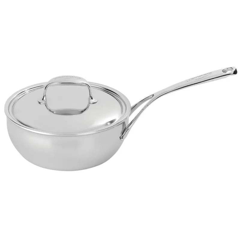 Demeyere Atlantis 7-Ply 2.1-Quart Stainless Steel Saucier