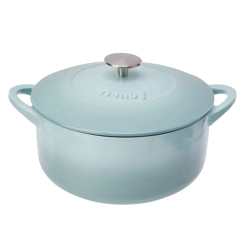 Denby USA Pavilion Cast Iron 4L Medium, Round Casserole