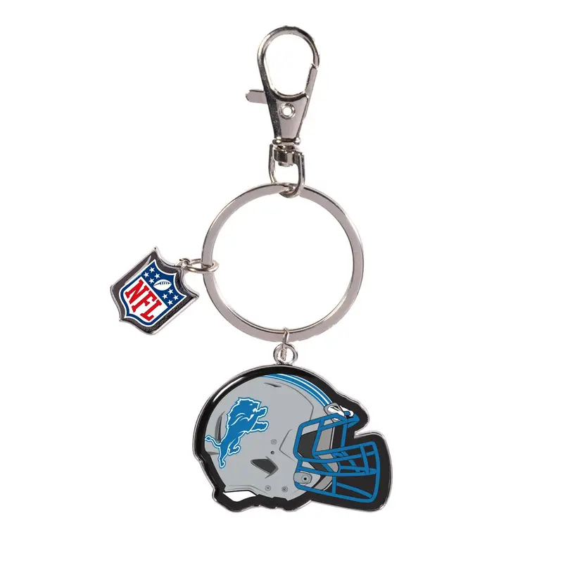Detroit Lions Key Chain Charm