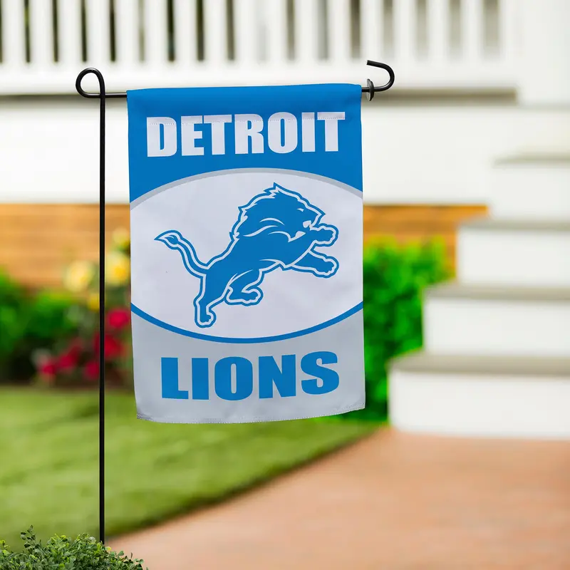 Detroit Lions Suede Flag, GDN
