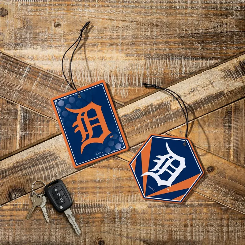 Detroit Tigers Air Freshener, Set of 2
