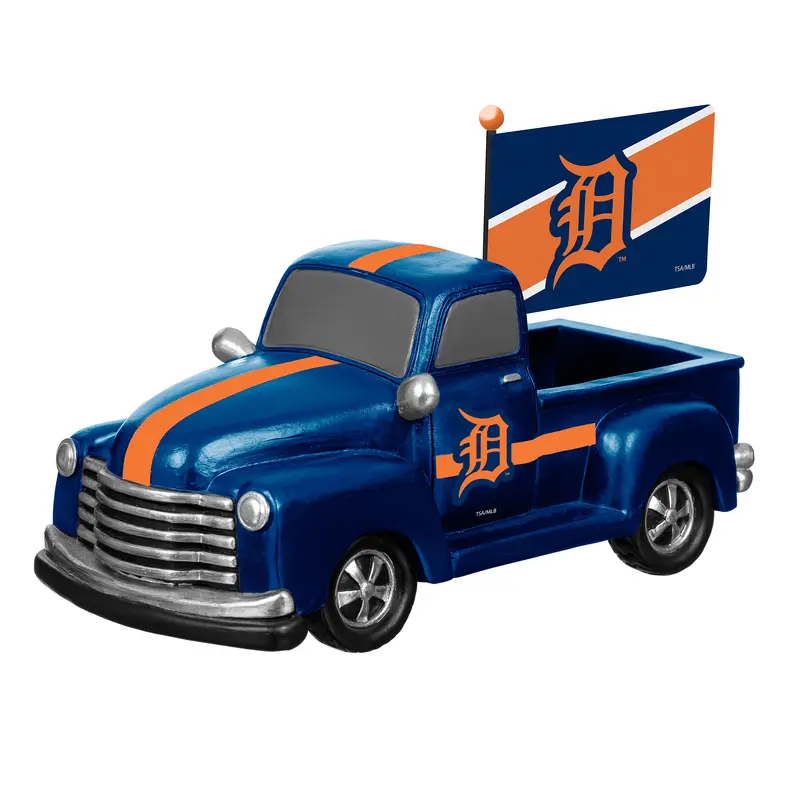 Detroit Tigers Rally Truck Statue