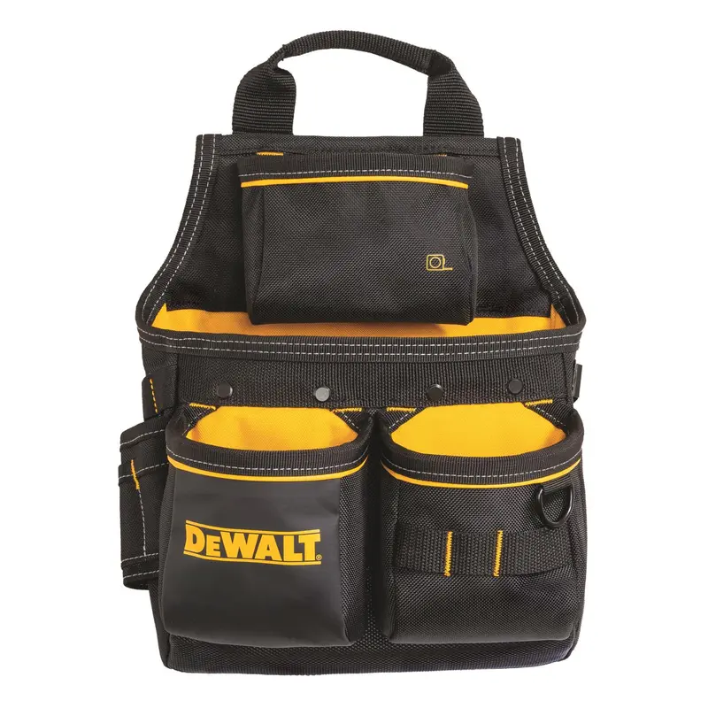 DeWalt 13 pocket Ballistic Nylon Professional Nail Pouch Black/Yellow