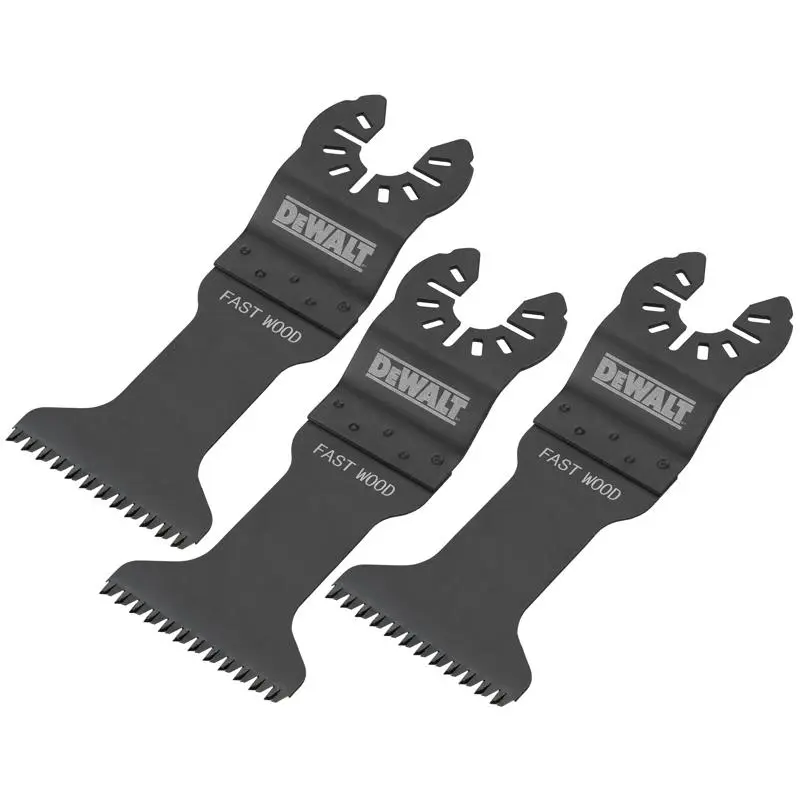 DeWalt Precision Teeth 1-3/4 in. W Oscillating Blade Set 3 pk