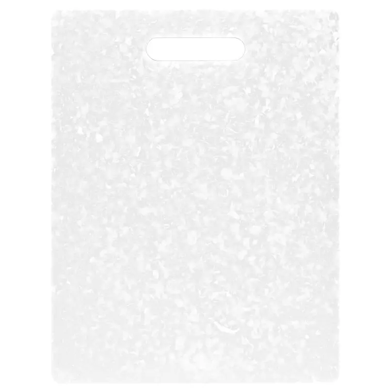 Dexas Classic Jelli Cutting Board with Handle, 8.5" x 11", White Granite Pattern