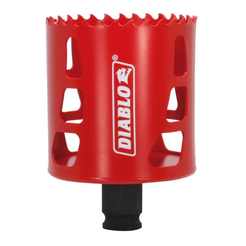 Diablo Snap-Lock Plus 2-1/2 in. Bi-Metal 2-3/8 in. L Hole Saw Arbor Included - Deal of The Week