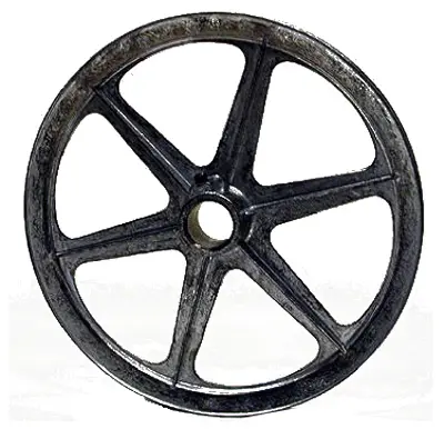 Dial 11 in. D Black Zinc Blower Pulley - Open Box