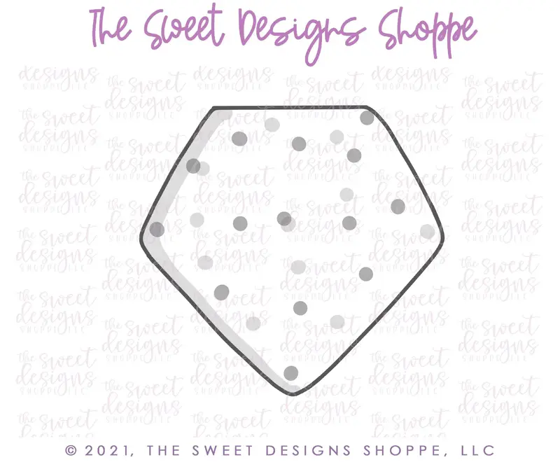 Diamond Frosted Cracker - Cookie Cutter