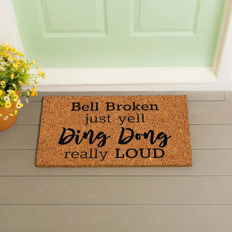 Ding Dong Coir Mat