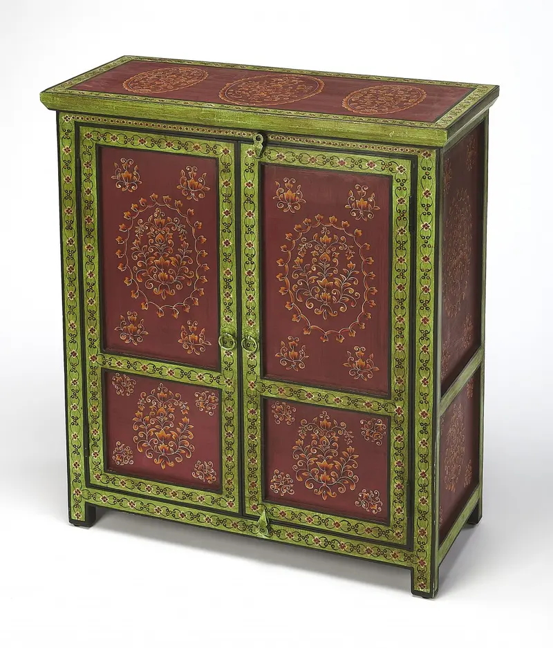 Disha Hand Painted Chest By Homeroots