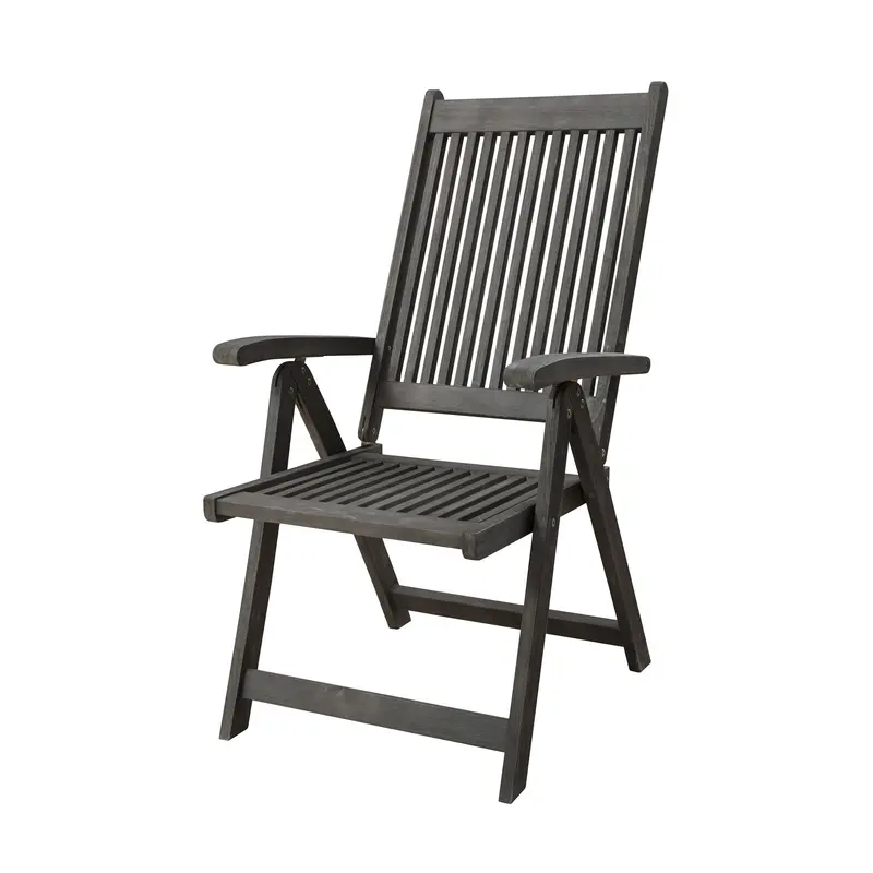 Distressed Outdoor Reclining Chair By Homeroots