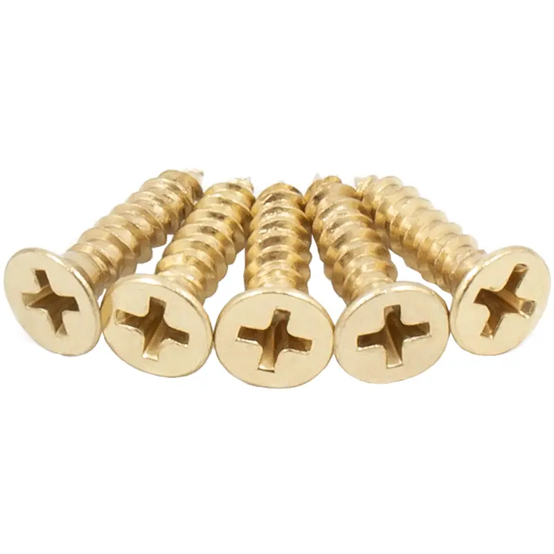 Door Hinge Screws, #9 x 3/4", 800-Pack, Polished Brass by Stone Harbor Hardware