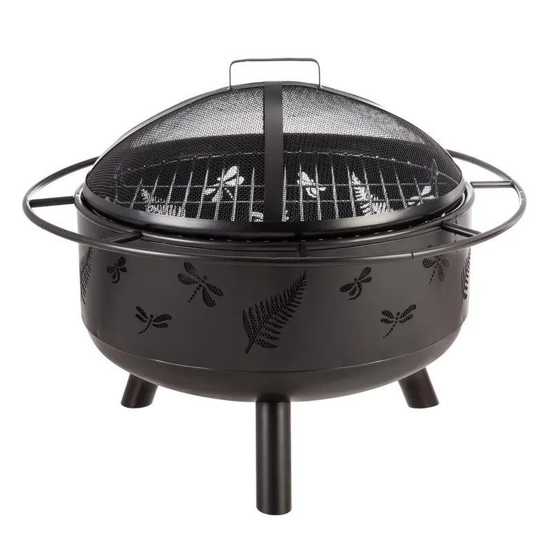 Dragonfly Wood-Burning Fire Pit
