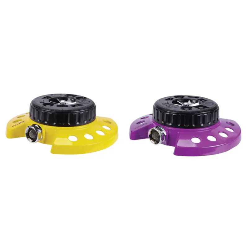 Dramm ColorStorm Metal Sled Base 9-Pattern Turret Sprinkler 575 sq ft 1 pk - Open Box