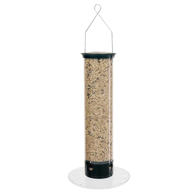 Droll Yankees Tipper Wild Bird 5 lb Polycarbonate Tube Bird Feeder 4 ports - Open Box