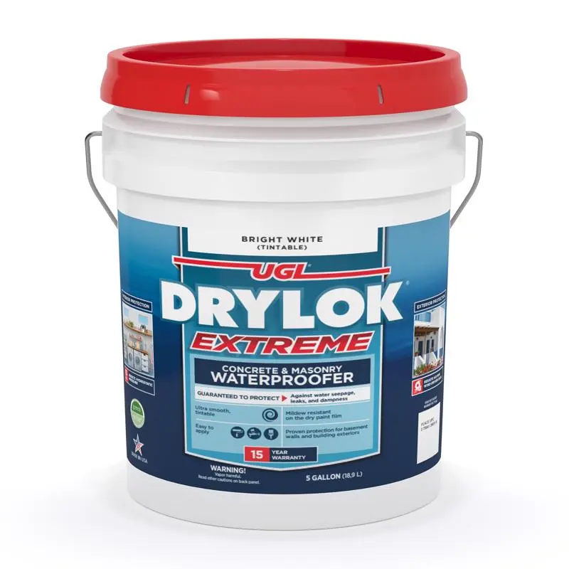 Drylok Extreme White Latex Waterproof Sealer 5 gal. - Open Box