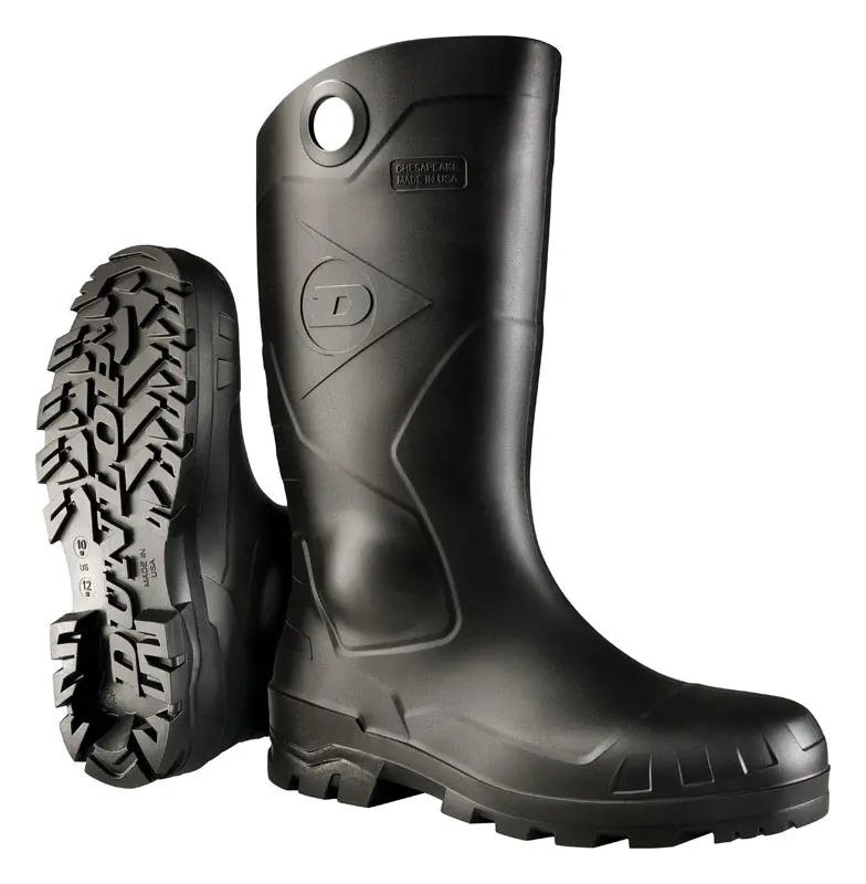 Dunlop Chesapeake Men's Waterproof Boots 10 US Black 1 pair - Deal of The Week