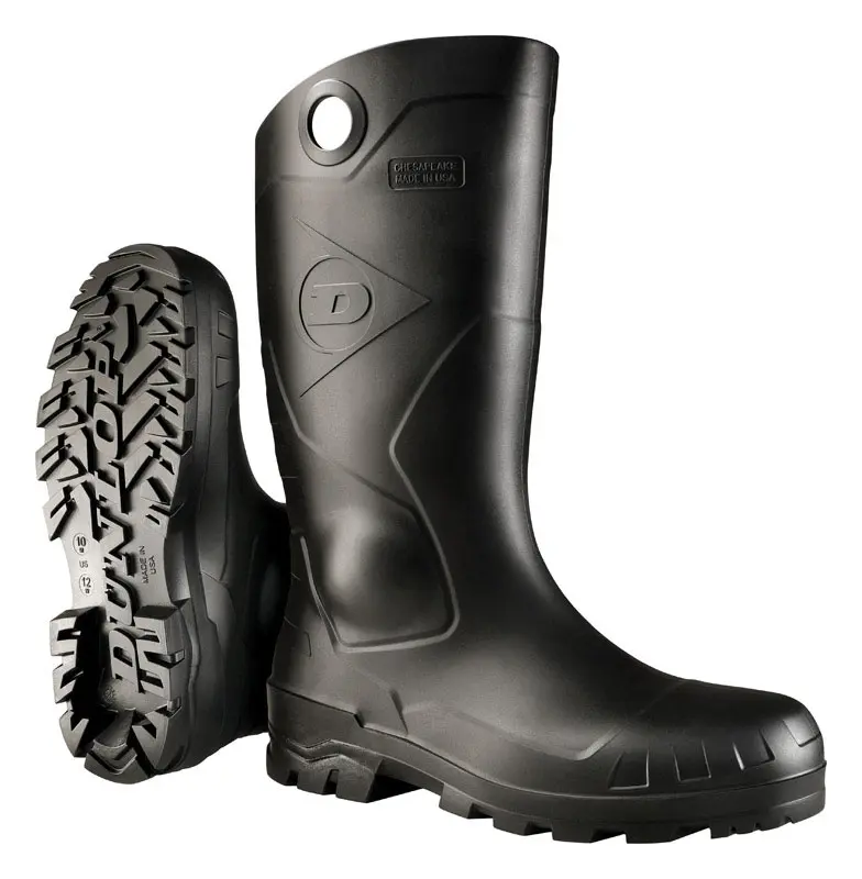 Dunlop Chesapeake Men's Waterproof Boots 9 US Black 1 pair - Deal of The Week