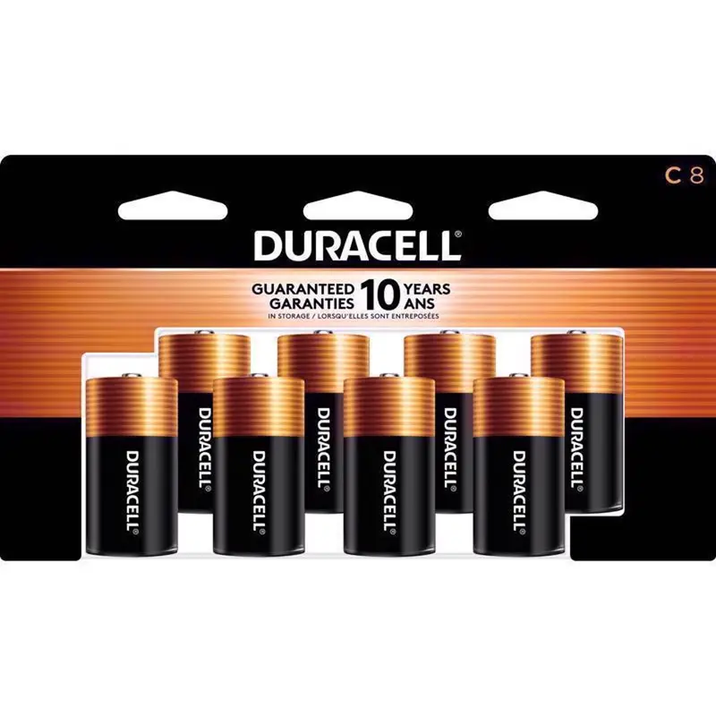 Duracell Coppertop C Alkaline Batteries 8 pk Carded - Deal of The Week