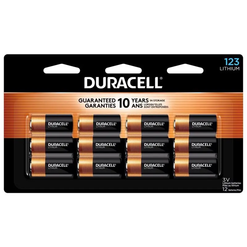 Duracell Lithium 123 3 V Battery 037506 12 pk - Deal of The Week