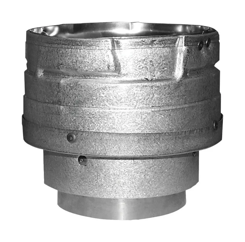 DuraVent 3 in. D Stainless Steel Appliance Pipe Adapter - Open Box