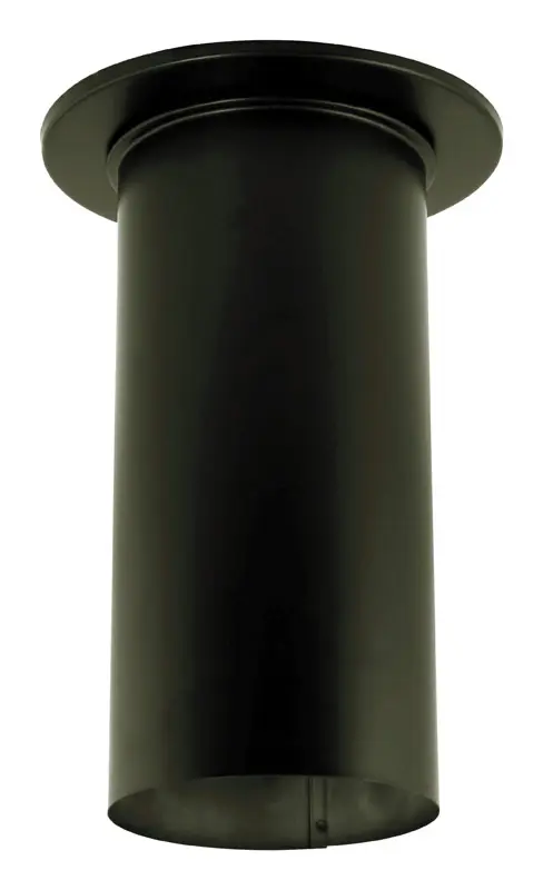 DuraVent 6 in. D X 14 in. L Steel Stove Pipe Slip Connector - Open Box