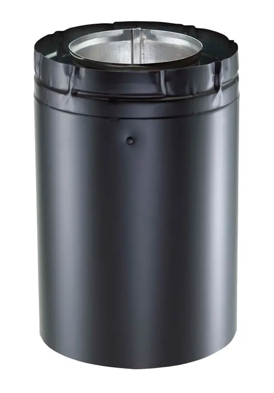 DuraVent DirectVent 4 in. D X 8-1/2 in. L Galvanized Steel Exhaust Vent Pipe - Open Box