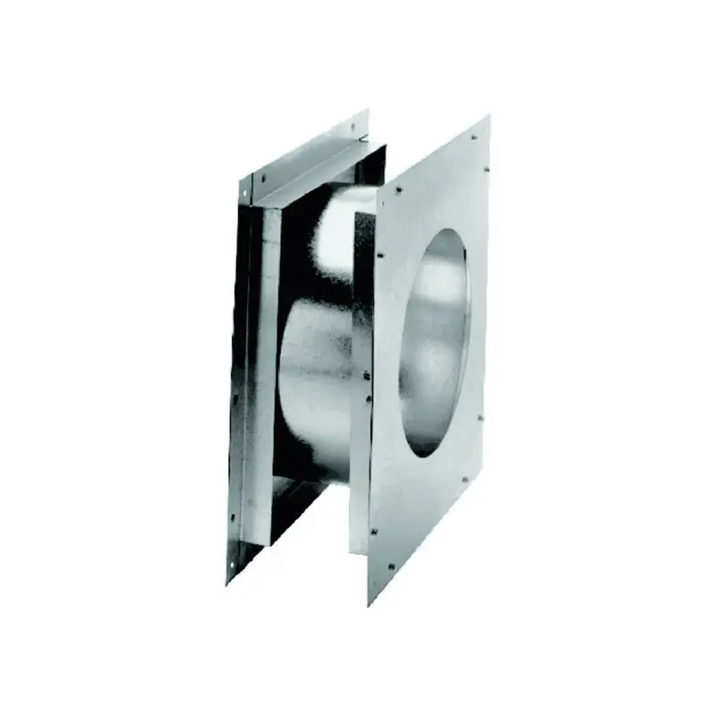 DuraVent DirectVent 6-5/8 in. D Aluminum/Galvanized Steel Flue Thimble - Open Box