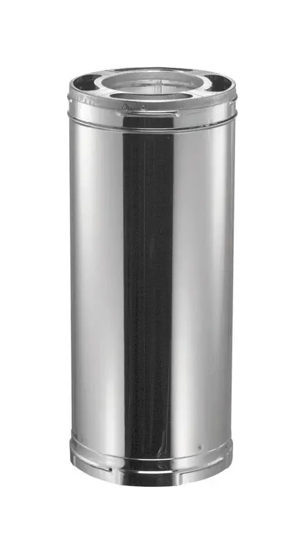 DuraVent DuraPlus 6 in. D X 12 in. L Aluminum/Galvanized Steel Chimney Pipe - Deal of The Week