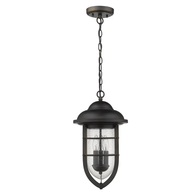 Dylan 3-Light Oil-Rubbed Bronze Hanging Lantern By Homeroots