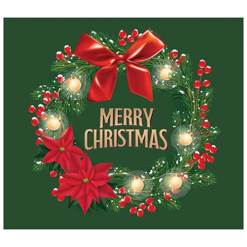 Dyno Merry Christmas 7 ft. Garage Door Cover