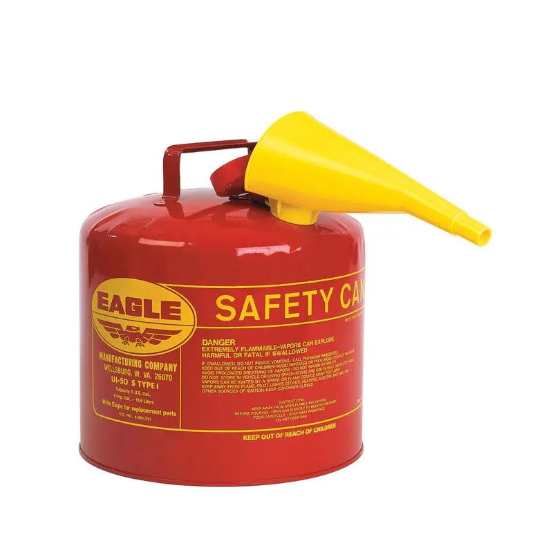 Eagle Steel Safety Gas Can 5 gal - Open Box