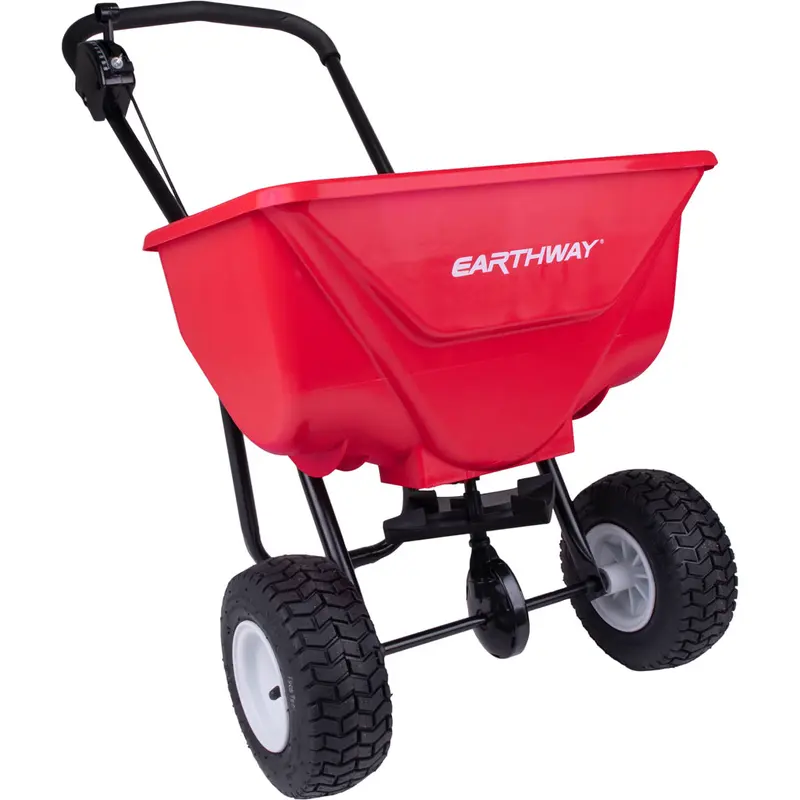 Earthway Estate Grade Broadcast Spreader 65 lb Hopper 20.5 in. W x 20 in. L x 36 in. H – Durable Lawn Fertilizer & Seed Spreader