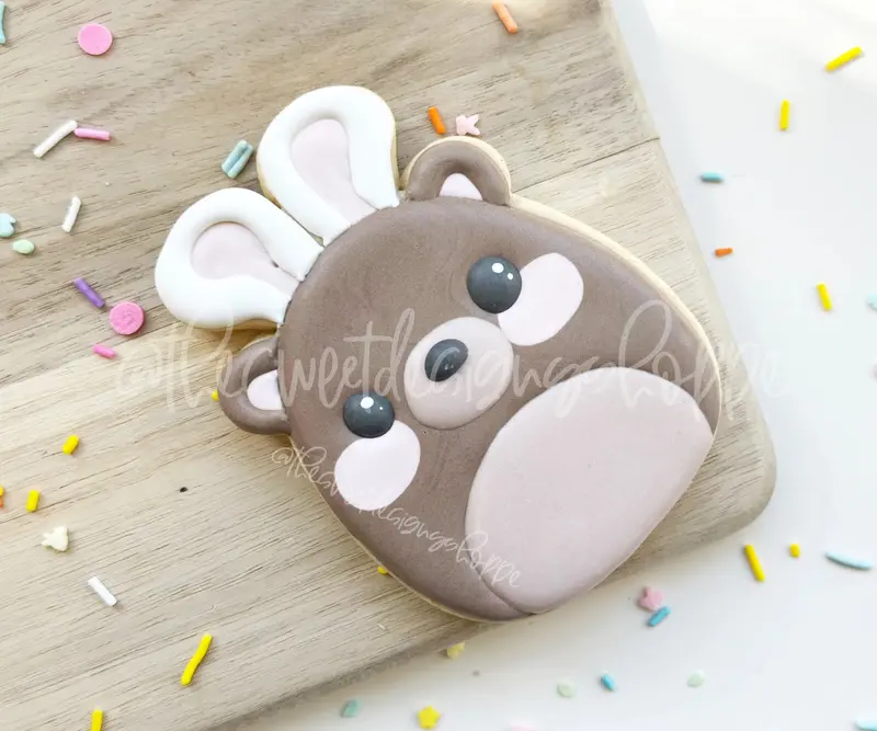 Easter Bear Plush - Cookie Cutter