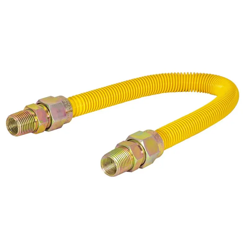 Eastman 1/2 in. FIP X 1/2 in. D MIP 36 in. Stainless Steel Gas Connector - Deal of The Week