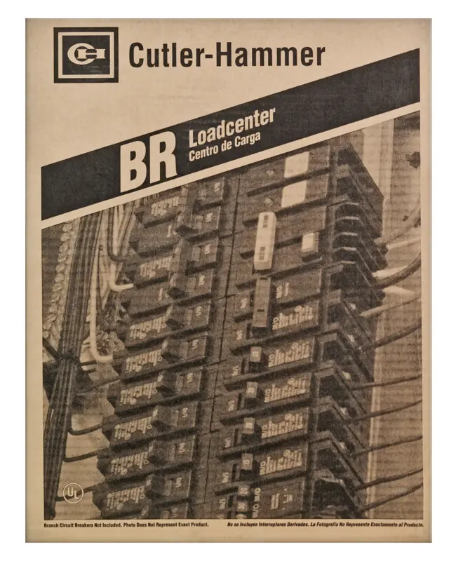 Eaton 100 amps 120/240 V 12 space 20 circuits Combination Mount Main Breaker Load Center - Open Box